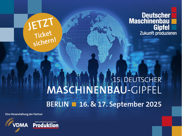 15. Deutscher Maschinenbau-Gipfel 2025
