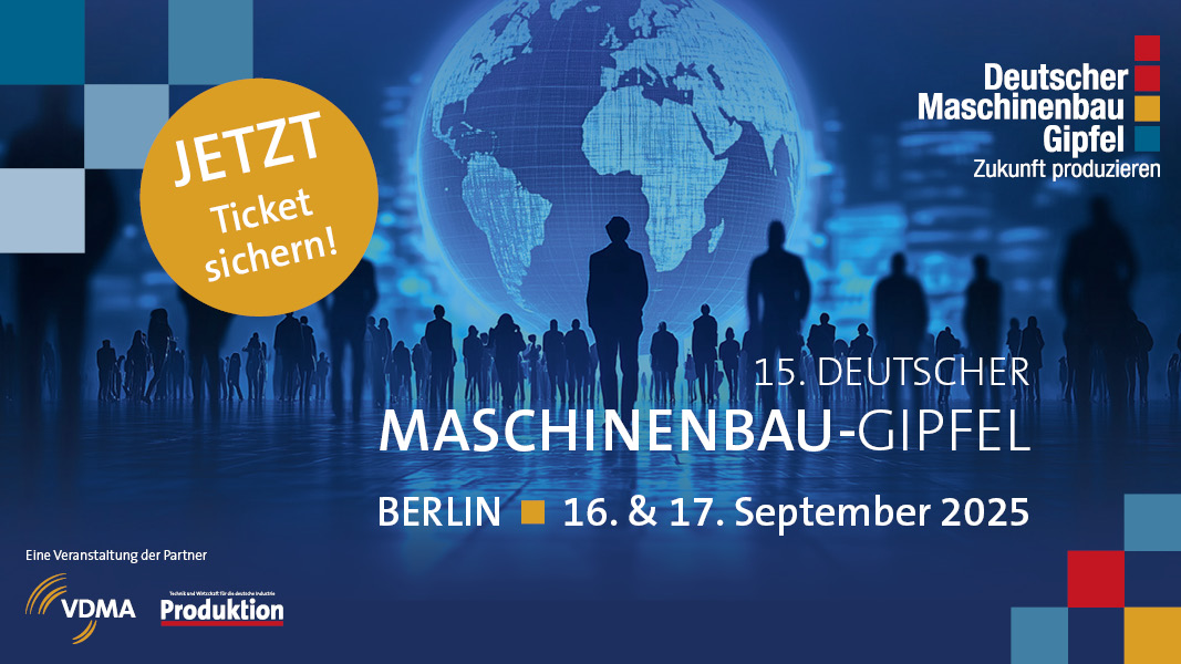 15. Deutscher Maschinenbau-Gipfel 2025